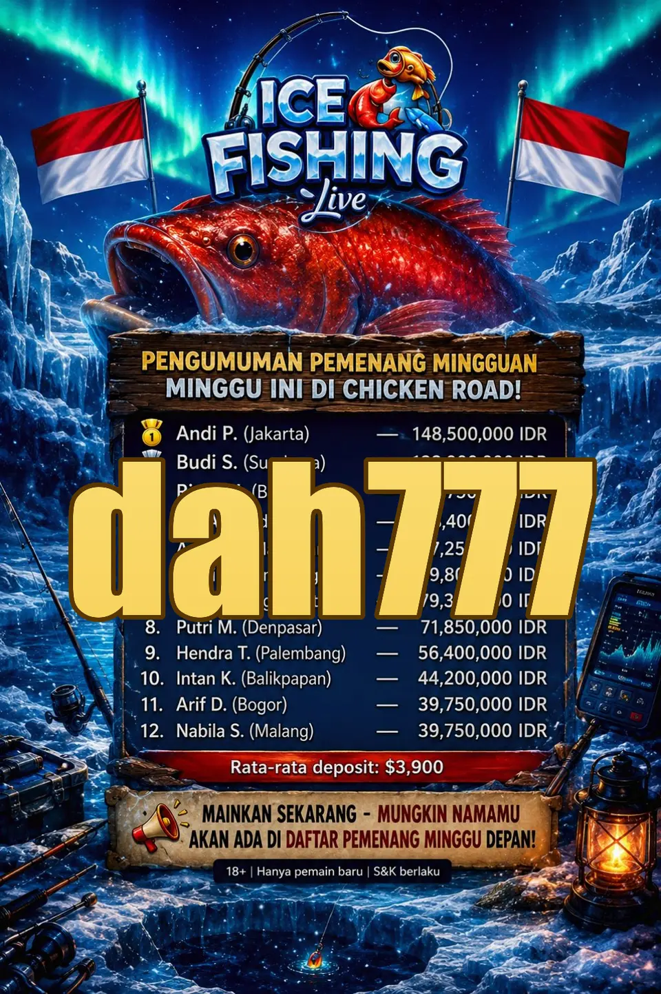 dah777 Masuk